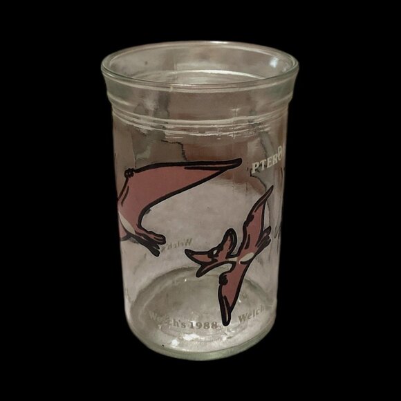 Welch's Pterodatyl jelly jar Glass 1988 -Great Condition- - Picture 3 of 5